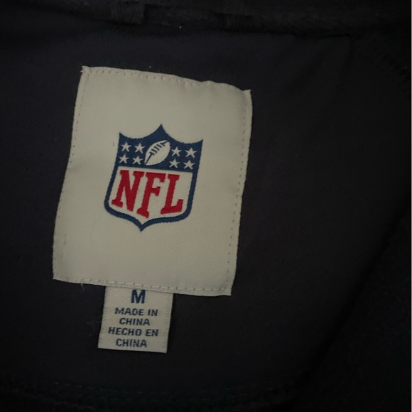 Seattle Seahawks Men’s NFL Polyester 1/4 Quarter Zip Pullover - Picture 2 of 6